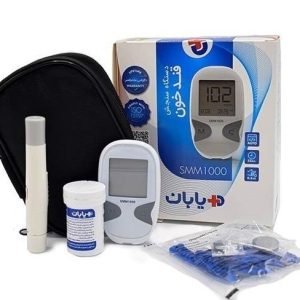 دستگاه سنجش قندخون دیابان مدل SMM1000 به همراه ۲۵ عدد نوار تست